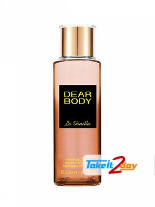 Dear Body La Vanilla Fragrance Body Mist For Women 250 ML